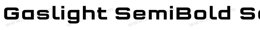 Gaslight SemiBold Se字体转换